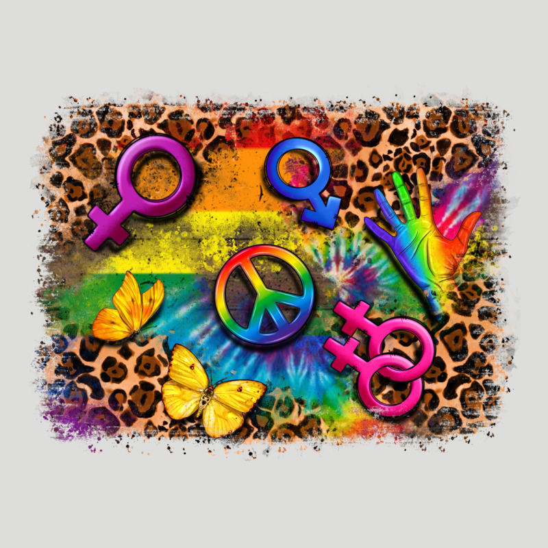 Lgbtq Background Zipper Hoodie by FaDigitalArtStudio | Teevron