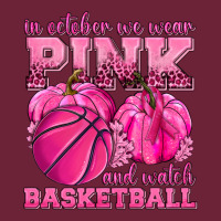 In October We Wear Pink And Watch Basketball Long Sleeve Tee | Teevron