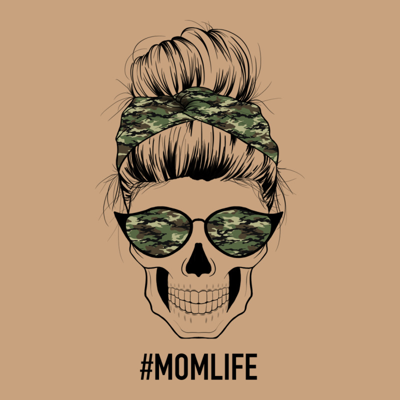 Camouflage Pattern Mom Skull Vintage Tee by Bettercallsaul | Teevron
