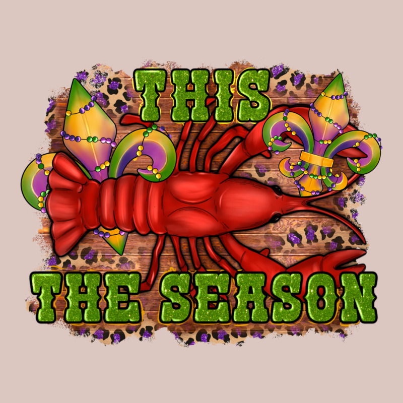 Mardi Gras This The Season Crawfish Fleur De Lis Premium Hoodie by RanaPortraitStore | Teevron