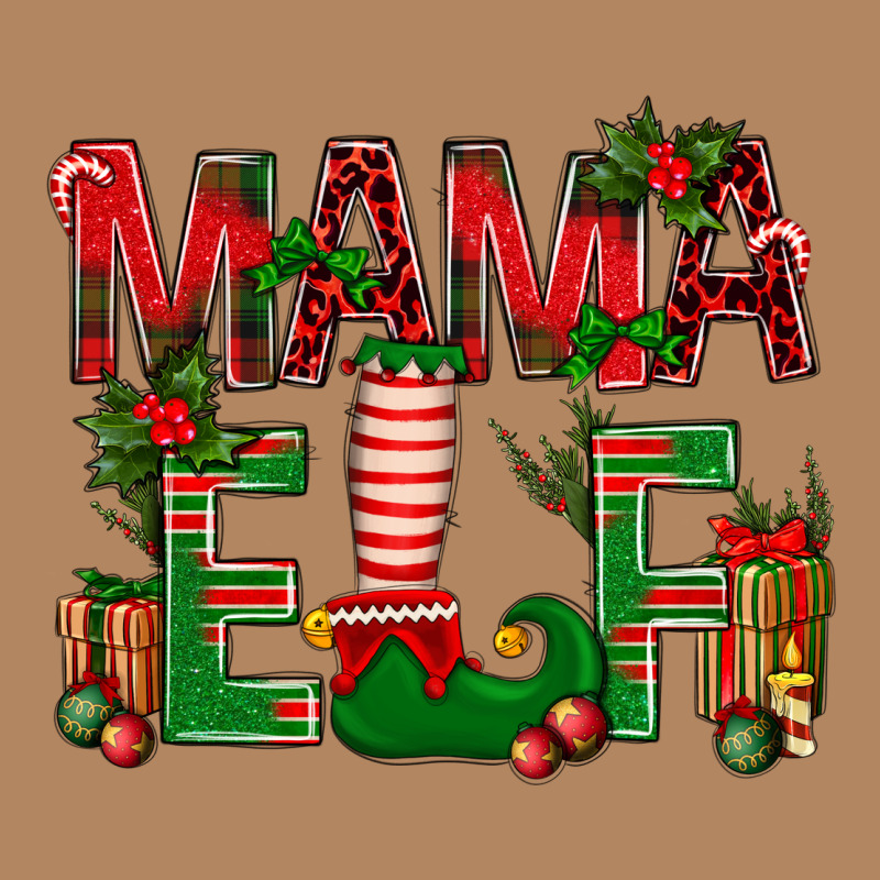 Christmas Mama Elf Long Sleeve Tee by NancyCooperArtShop | Teevron