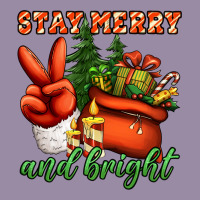 Stay Merry And Bright Peace Hand Classic Tee | Teevron