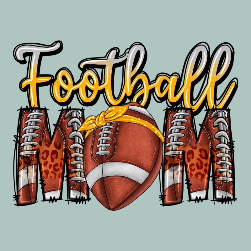Football Mom Premium Sweatshirt by CowhideDigitalArt | Teevron