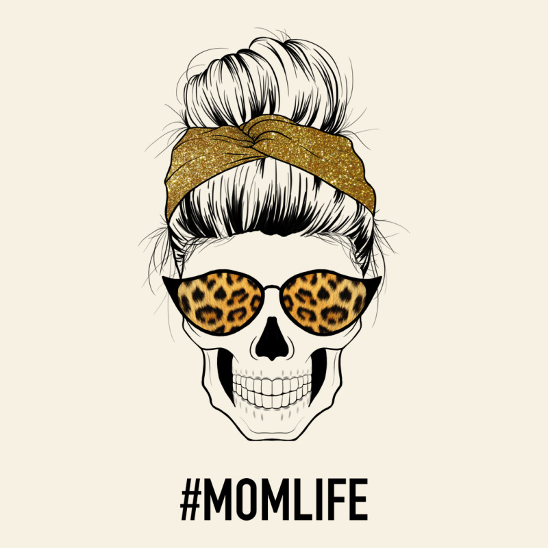 Yellow Glitter, Leopard Pattern Mom Skull Vintage Tee by Bettercallsaul | Teevron