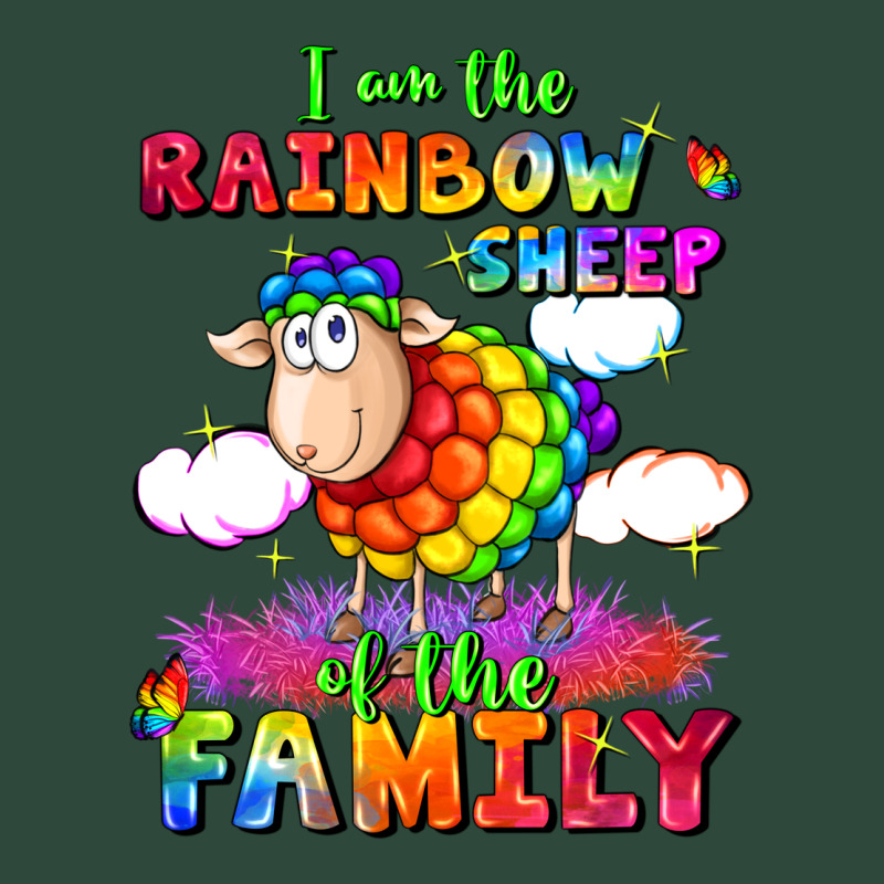 I Am The Rainbow Sheep Of The Family Zipper Hoodie by FaDigitalArtStudio | Teevron