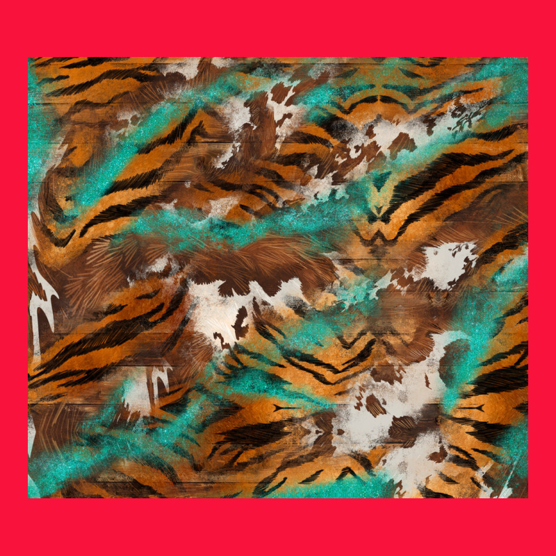 Tiger Cowhide Tumbler Classic Tee by BarkalooDesign | Teevron