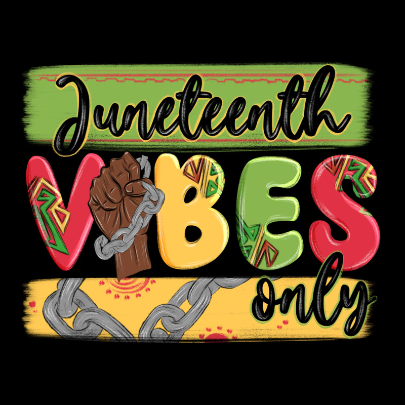 Juneteenth Vibes Only Heavy Core Tee by MaliasSmallBusiness | Teevron