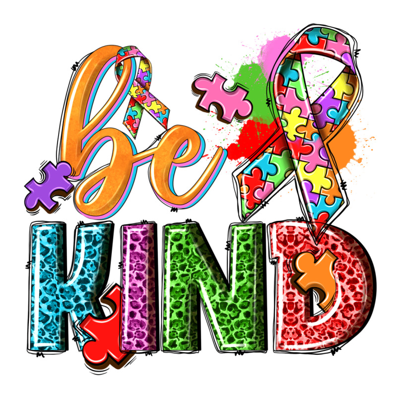 Autism Be Kind Ladies Tee by NancyCooperArtShop | Teevron