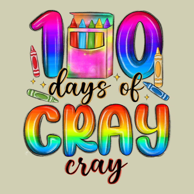 100 Days Of Cray Cray Heavy Core Tee by MaliasSmallBusiness | Teevron