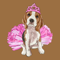 Balerina Beagle With Tutu Vintage Tee | Teevron