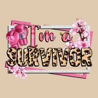 Im A Survivor Cancer Awareness Heavyweight Sweatshirt | Teevron