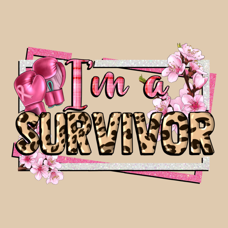 Im A Survivor Cancer Awareness Heavyweight Sweatshirt by CowGirlArtShop | Teevron