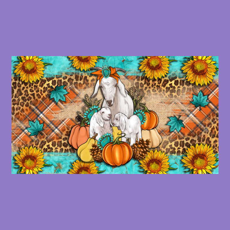 Goat Family Fall Pumpkins Urban Hoodie by Artiststas | Teevron