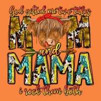 God Gifted Me Two Titles And Mama I Rock Them Both Premium Sweatshirt | Teevron