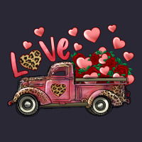 Love Truck With Roses And Leopard Vintage Tee | Teevron