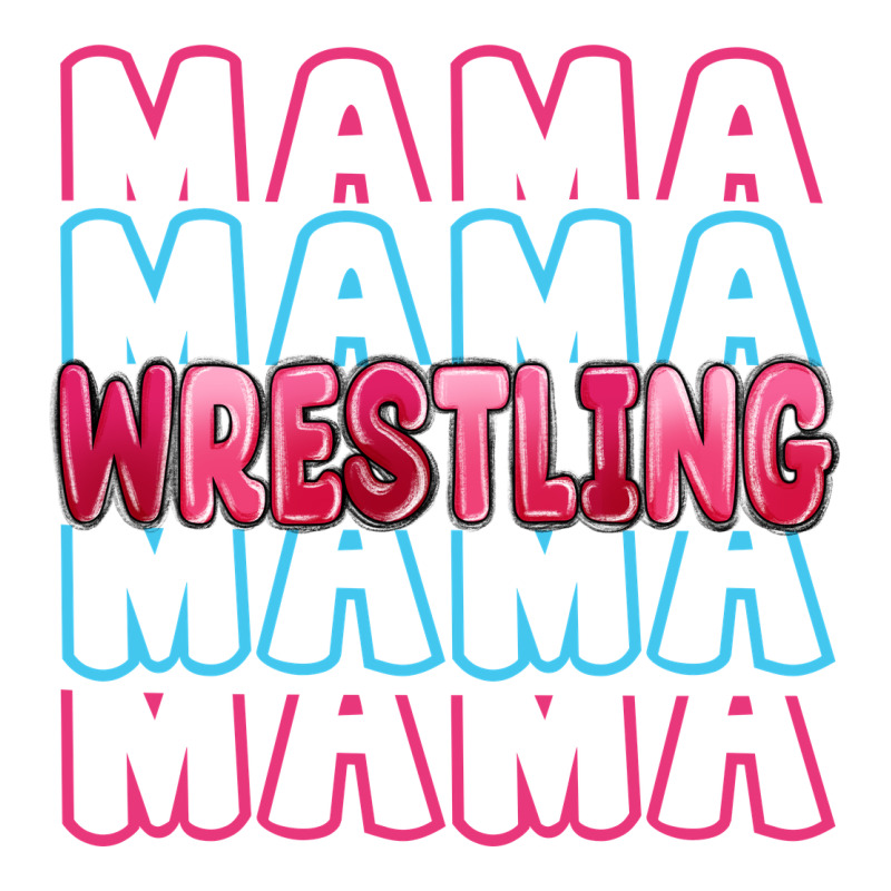 Wrestling Mama Ladies Tee by MaliasSmallBusiness | Teevron