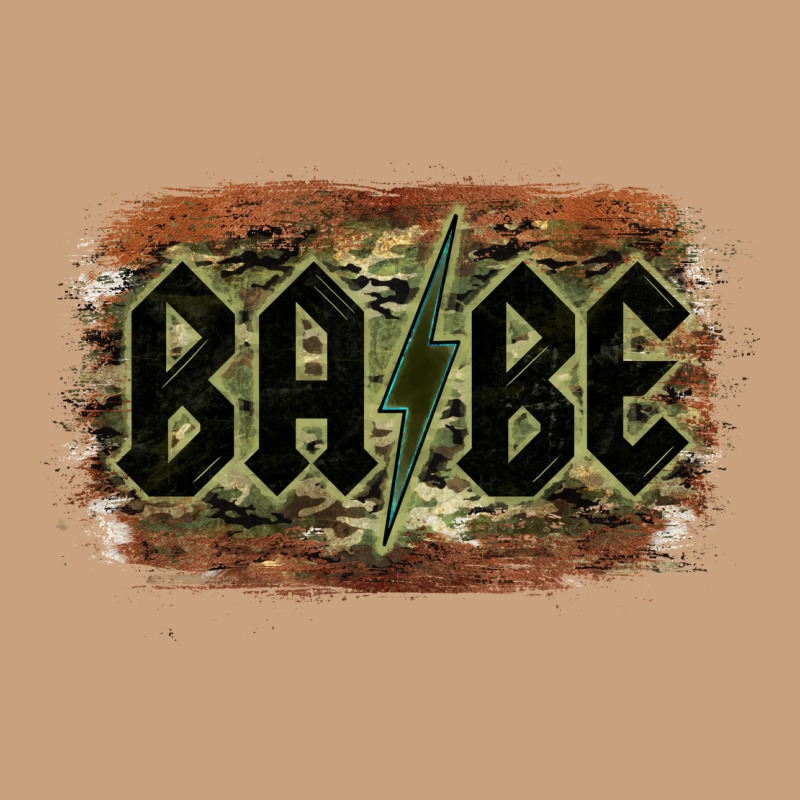 Camouflage Patterned Babe Tried Vintage Tee by Bettercallsaul | Teevron
