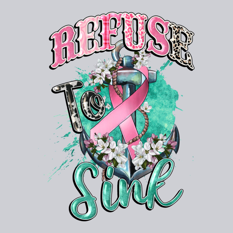 Refuse To Sink Cancer Heavyweight Sweatshirt by CowGirlArtShop | Teevron