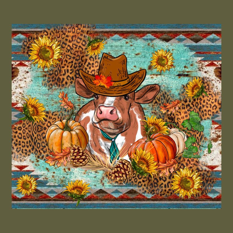 Fall Heifer Cow Vintage Tee by RanaPortraitStore | Teevron