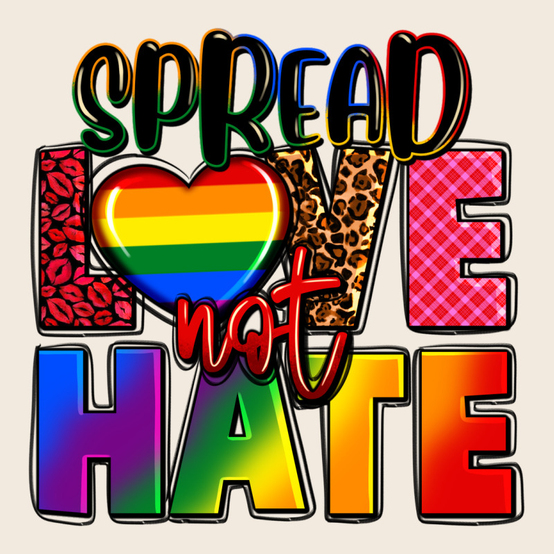 Spread Love Not Hate Zipper Hoodie by FaDigitalArtStudio | Teevron
