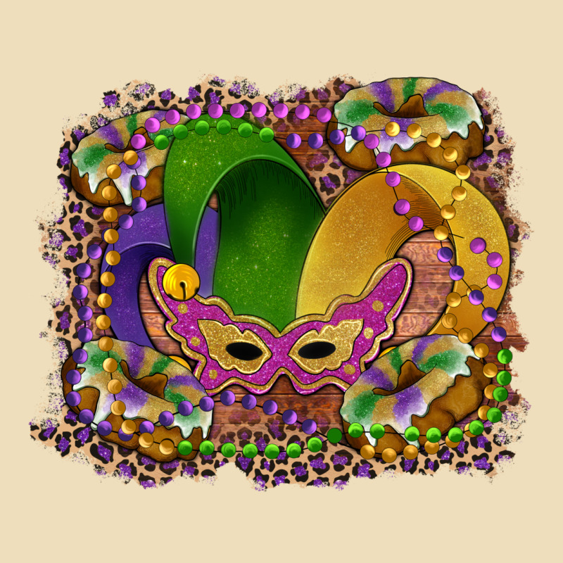 Mardi Gras Mask King Cake Premium Hoodie by RanaPortraitStore | Teevron