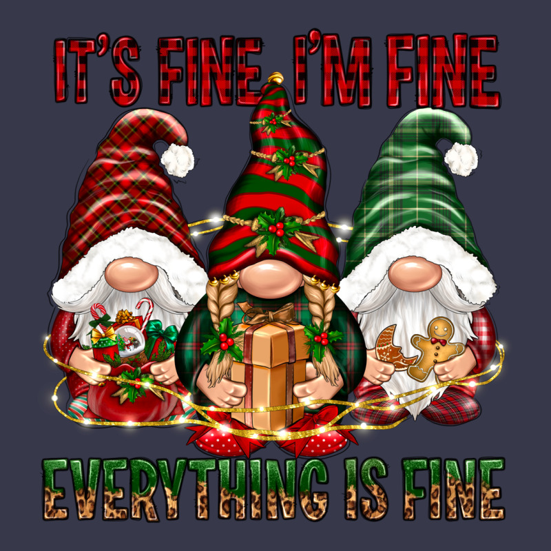 It's Fine I'm Fine Everything Is Fine Long Sleeve Tee by NancyCooperArtShop | Teevron