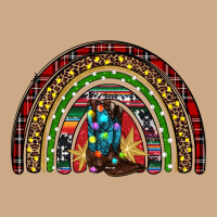 Christmas Cowboy Boots Rainbow Vintage Hoodie | Teevron