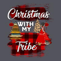 Christmas With My Tribe Vintage Hoodie | Teevron