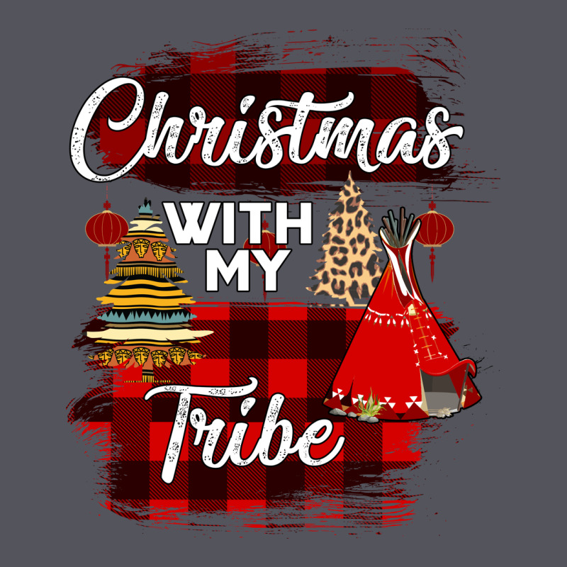 Christmas With My Tribe Vintage Hoodie by Bettercallsaul | Teevron
