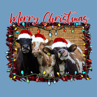 Merry Christmas Cows Urban Heavy Tee | Teevron