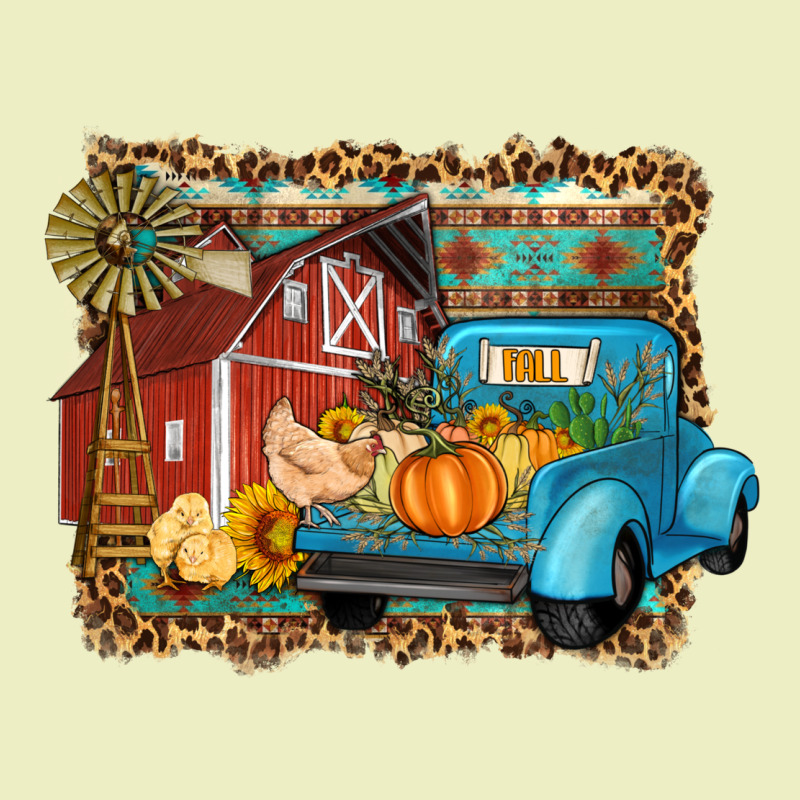 Farm Life Fall Barn And Truck Urban Hoodie by Artiststas | Teevron