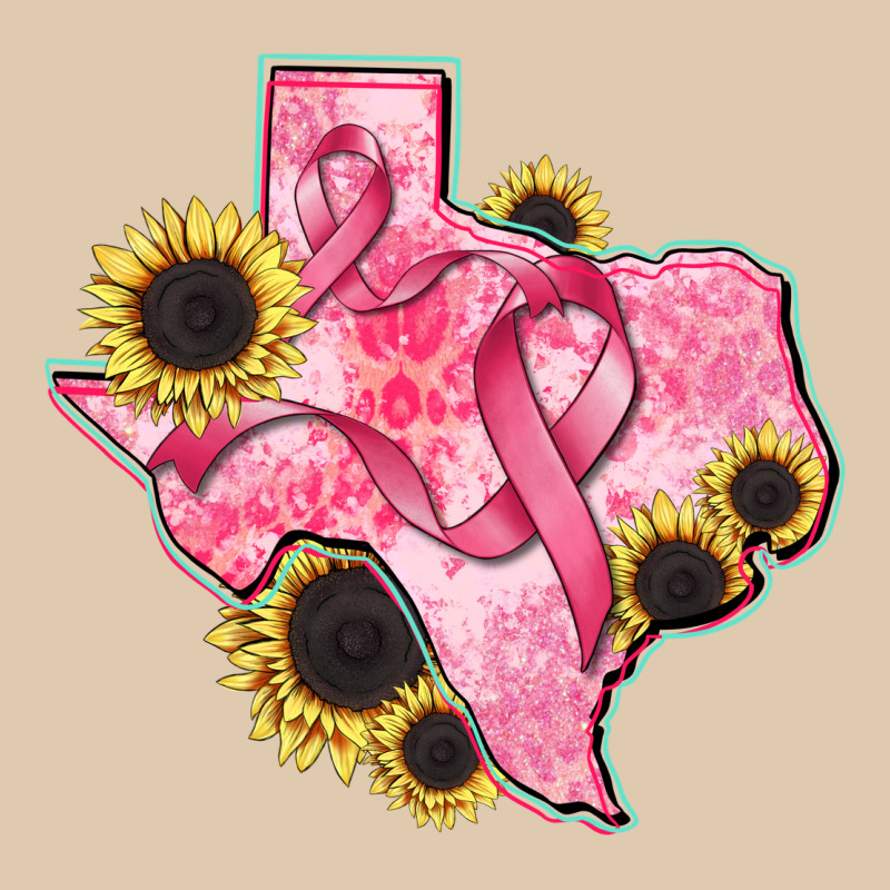 Texas Map Breast Cancer Heavyweight Sweatshirt by CowGirlArtShop | Teevron