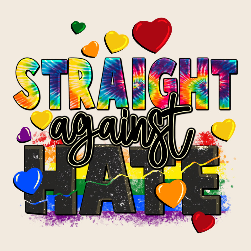 Straight Against Hate Zipper Hoodie by FaDigitalArtStudio | Teevron