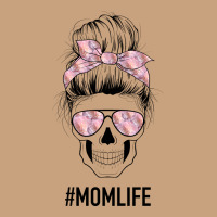 Pink Flower Mom Skull Vintage Tee | Teevron