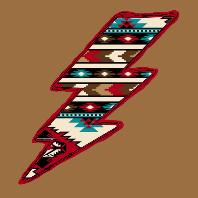 Western Aztec Pattern Lightning Vintage Tee by Bettercallsaul | Teevron