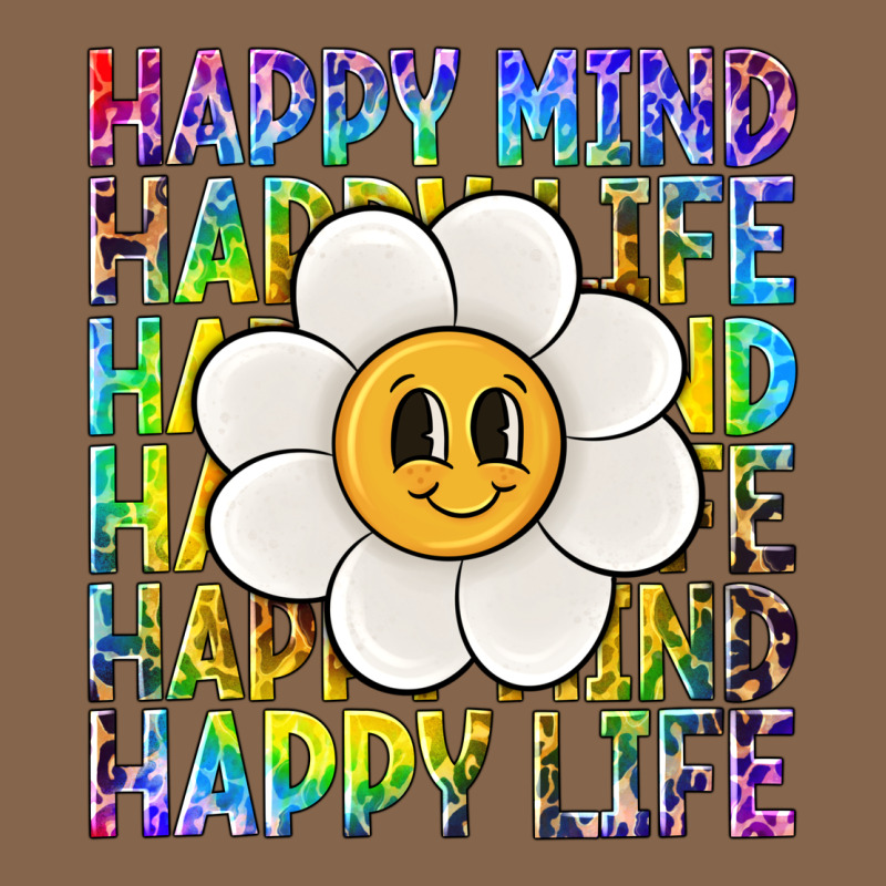 Happy Mind Happy Life Premium Tee by NancyCooperArtShop | Teevron