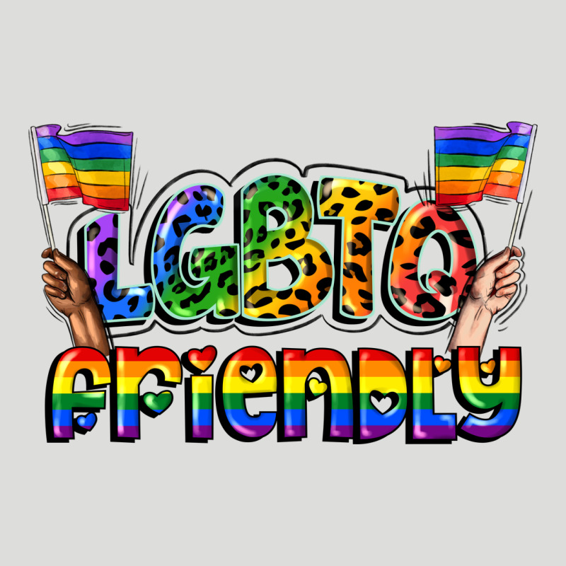 Lgbtq Friendly Pride Zipper Hoodie by FaDigitalArtStudio | Teevron