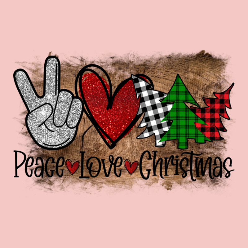 Peace Love Christmas Urban Heavy Tee by Bettercallsaul | Teevron