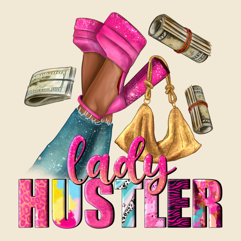 Lady Hustler Afro High Heels Premium Tee by NancyCooperArtShop | Teevron
