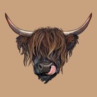 Black Highland Cow Vintage Tee | Teevron