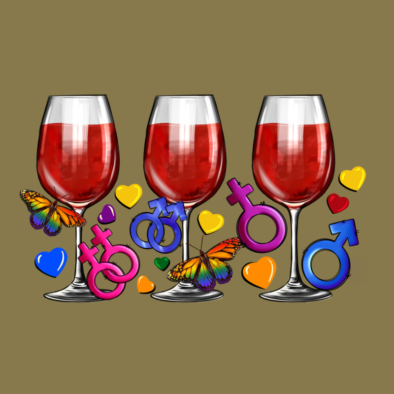 Pride Wine Cups Premium Hoodie by FaDigitalArtStudio | Teevron