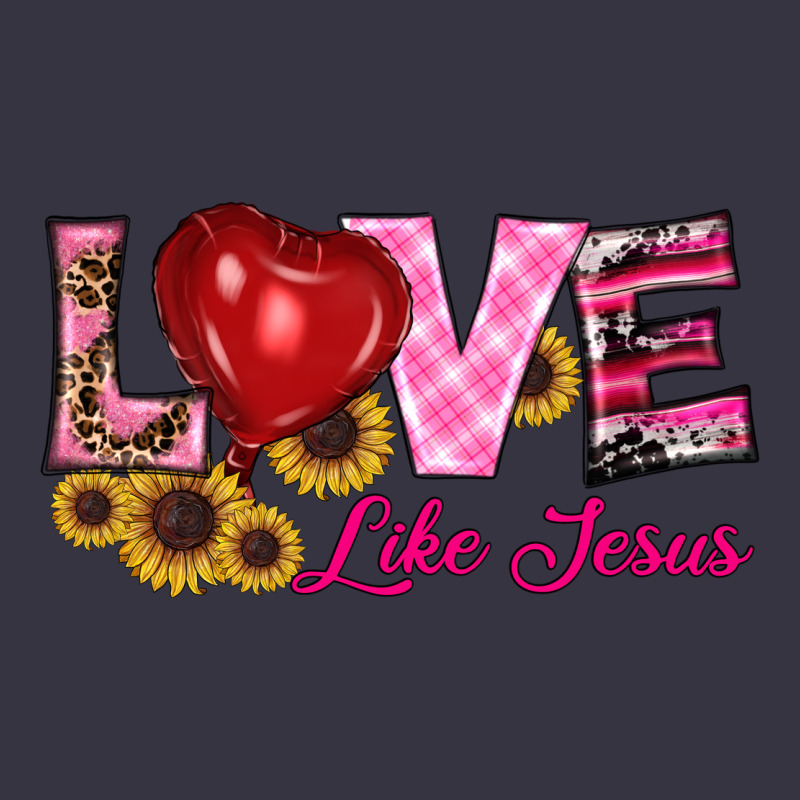 Valentine's Day Love Like Jesus Vintage Hoodie by RanaPortraitStore | Teevron