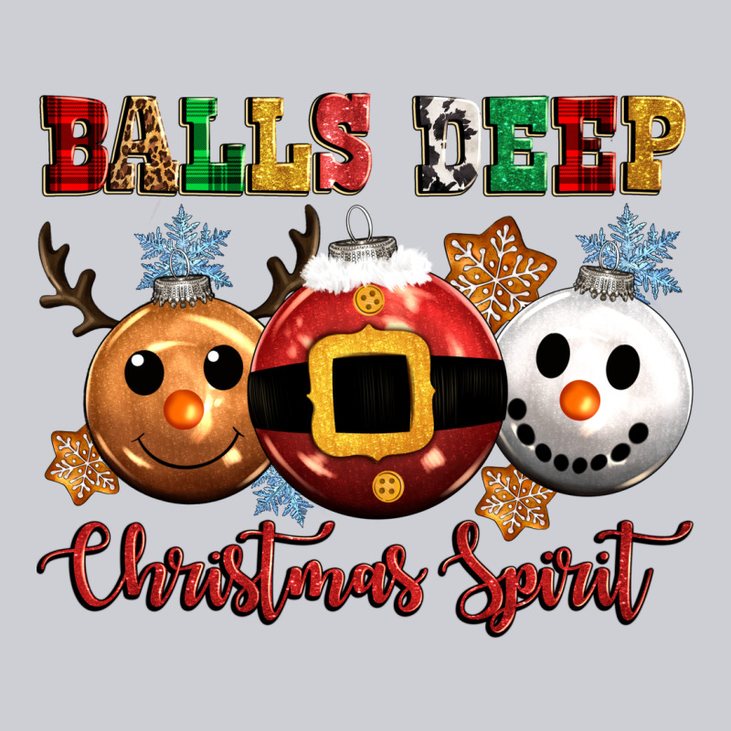 Balls Deep Christmas Spirit Heavyweight Sweatshirt by CowGirlArtShop | Teevron