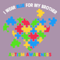 Wear Blue For My Brother Autism Heavyweight Hoodie | Teevron