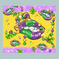 Mardi Gras Lips Heavy Core Tee | Teevron