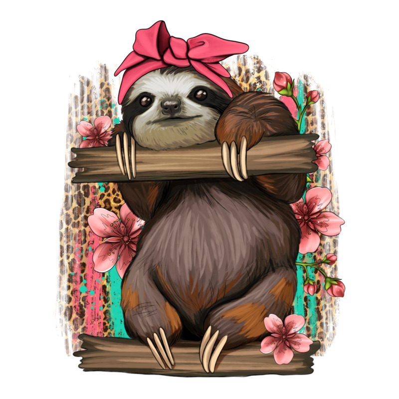 Cute Floral Baby Sloth Classic Tee by Jasminsmagicworld | Teevron