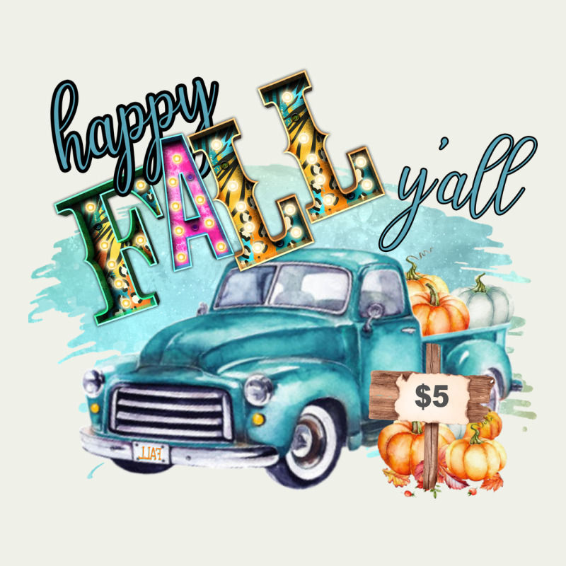 Happy Fall Yall Pumpkin Truck Shirt Urban Heavy Tee by Bettercallsaul | Teevron