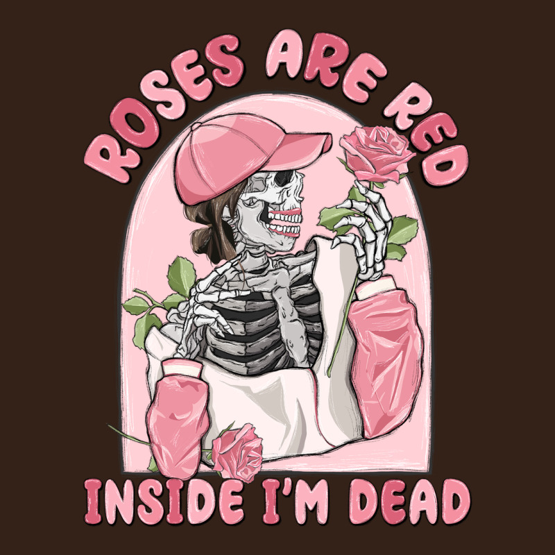 Roses Are Red Inside I'm Dead Heavy Core Tee by MaliasSmallBusiness | Teevron