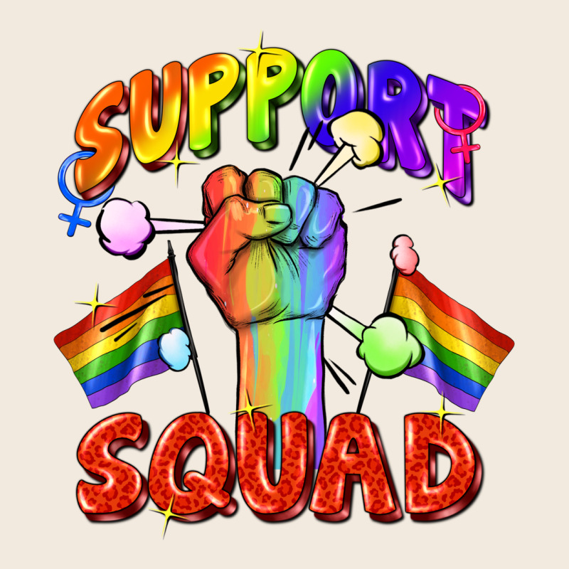 Support Squad Pride Zipper Hoodie by FaDigitalArtStudio | Teevron