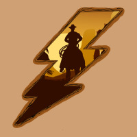 Cowboy Sunset Lightning Vintage Tee | Teevron
